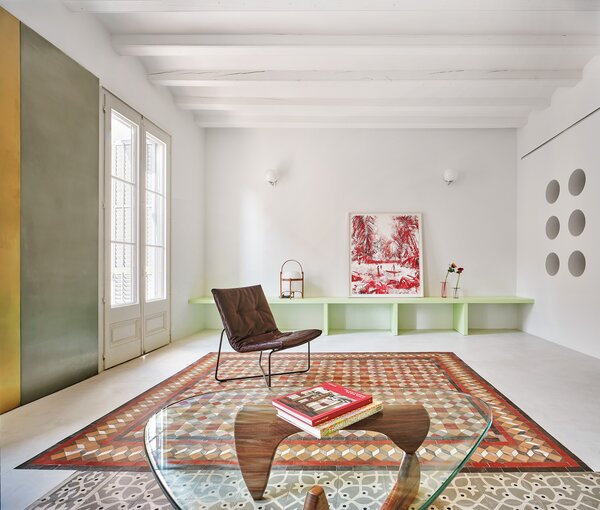 With Floor Tiles as Good as the Ones in This Historic Barcelona Apartment, Everything Goes