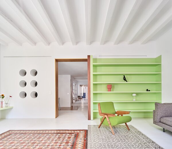 With Floor Tiles as Good as the Ones in This Historic Barcelona Apartment, Everything Goes