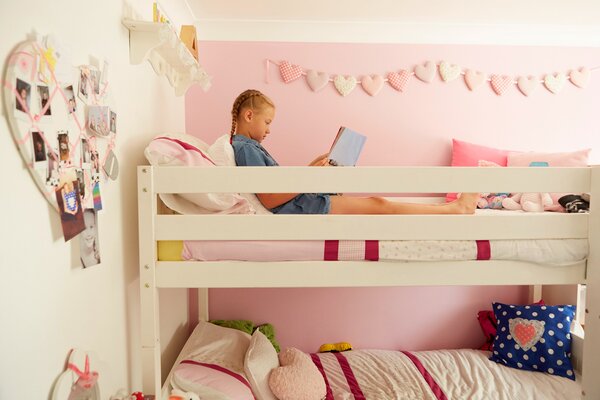 Bunk beds became started to become popular in family households in the mid-20th century.