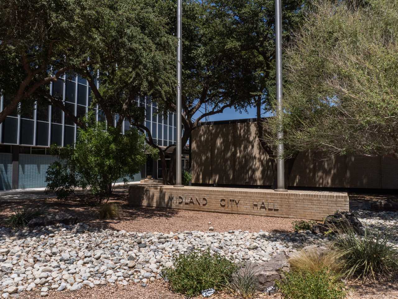 Midland City Hall building.