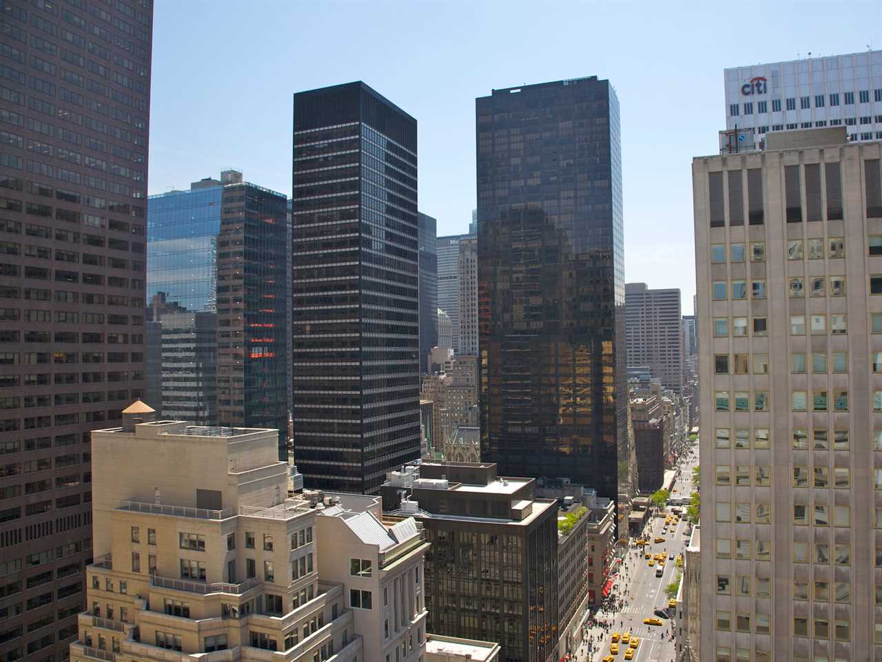 View of the New York City Skyline