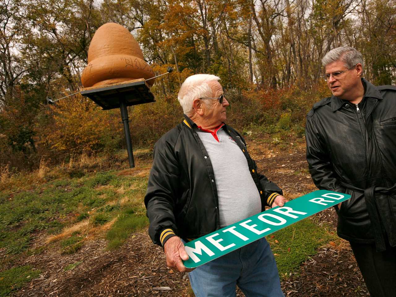 UFO landmark at Kecksburg, Pennsylvania