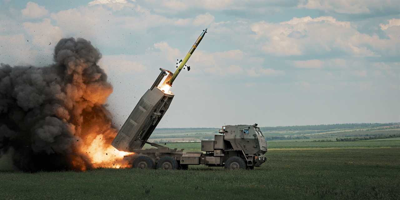 Ukraine M142 HIMARS Bakhmut