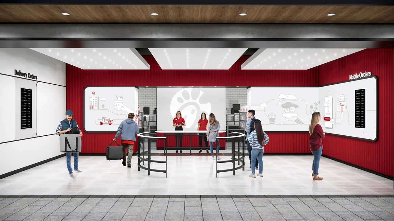 Chick-fil-A walk-up store