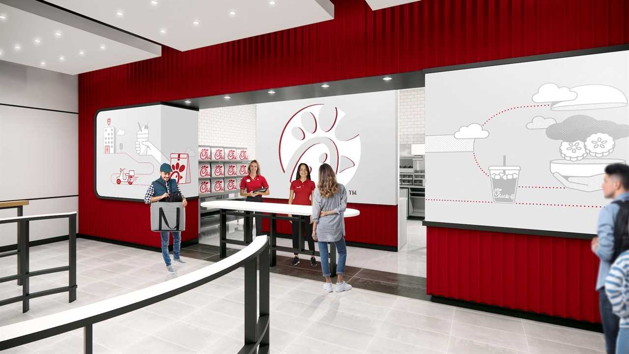 Chick-fil-A walk-up store