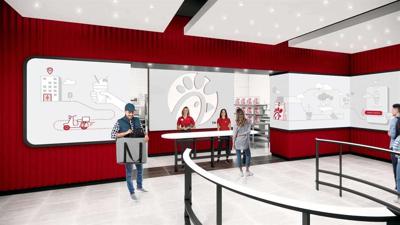 Chick-fil-A walk-up store