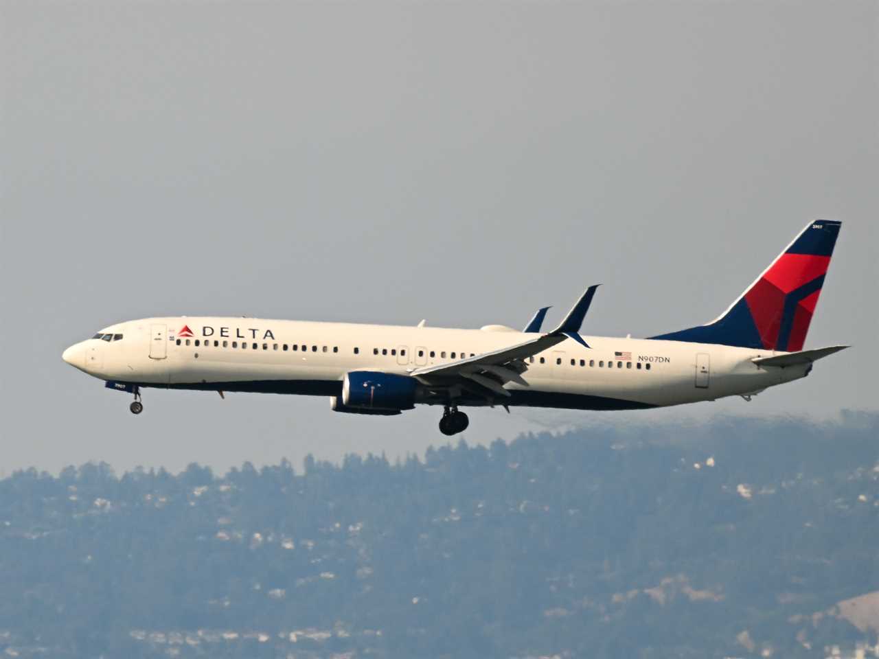 A Delta Air Lines plane.