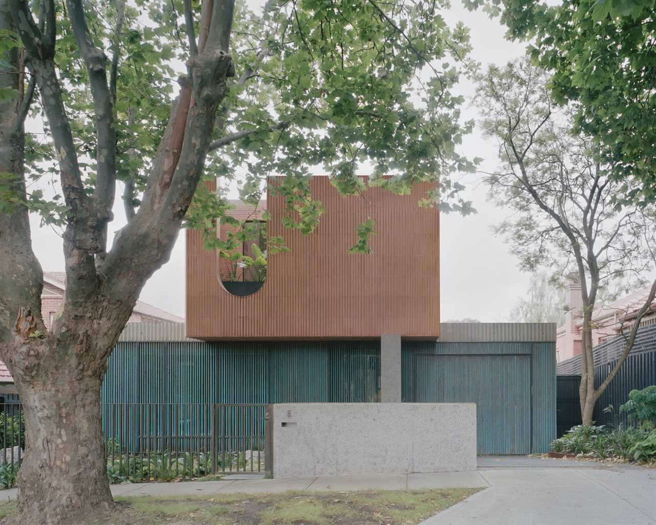 A Brick Facade Is About All This Australian Home Shares With Its Neighbors