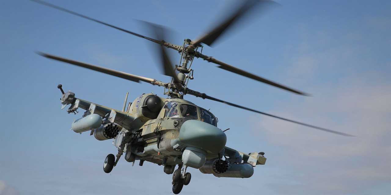 Russia Kamov Ka-52 Alligator helicopter