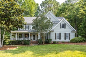 charming home surrounded by trees in north carolina