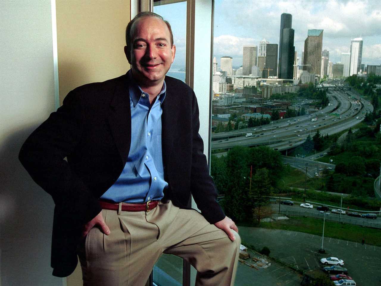 jeff bezos young 2001