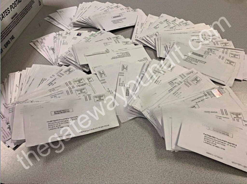 HERE’S THE PROOF: The FBI and Attorney General Nessel Hid These from the People of Michigan – Piles of Fraudulent-Manufactured Ballot Registrations from the 2020 Election