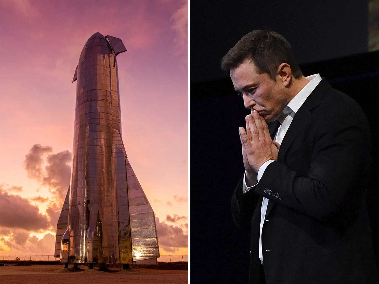 starship rocket prototype boca chica texas elon musk nervous praying spacex getty 4x3