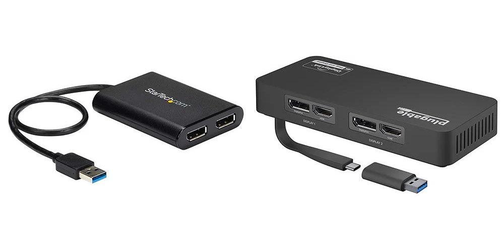 Adaptadores USB a DisplayPort