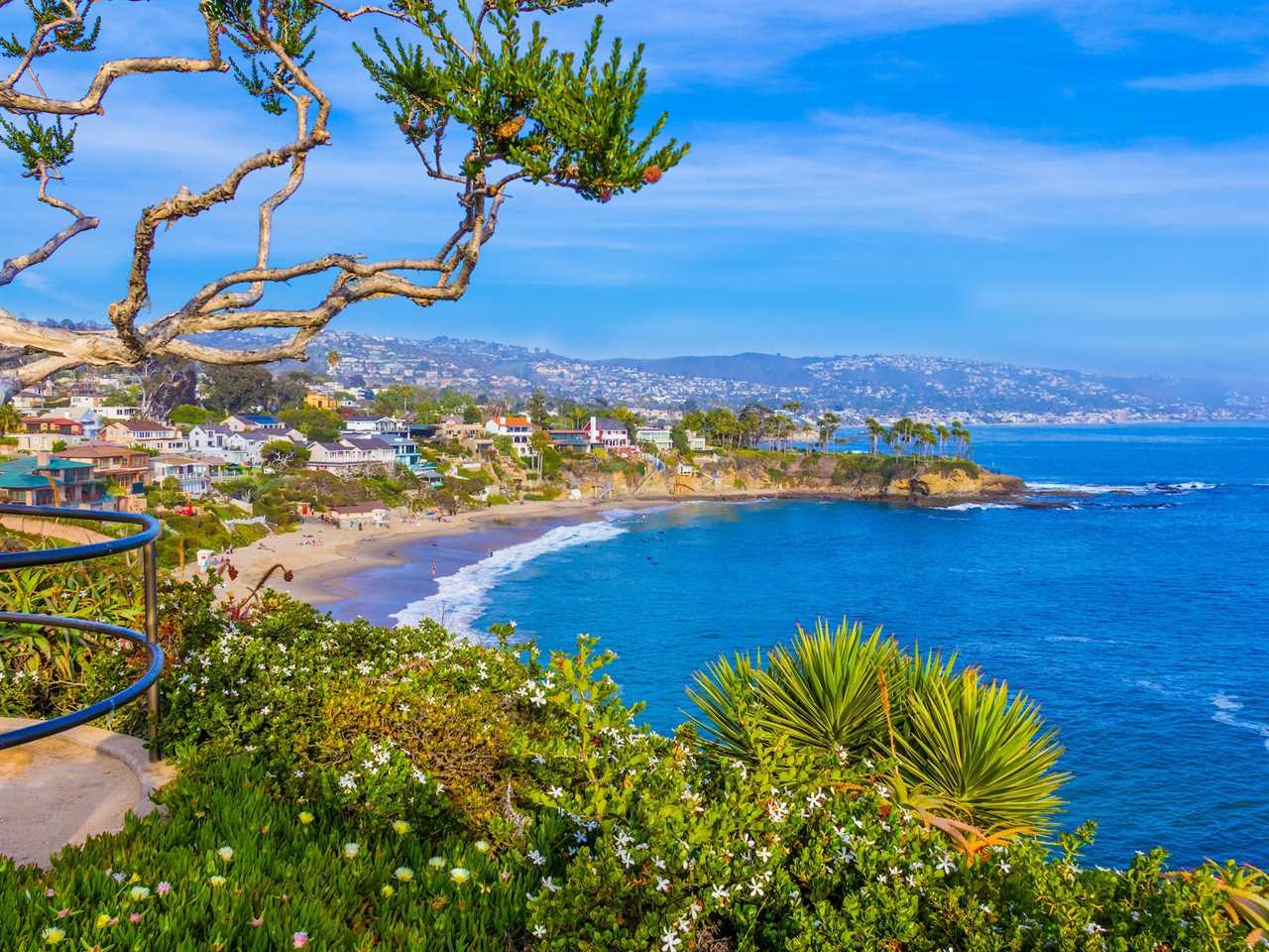 Laguna Beach coastline, Orange County, California