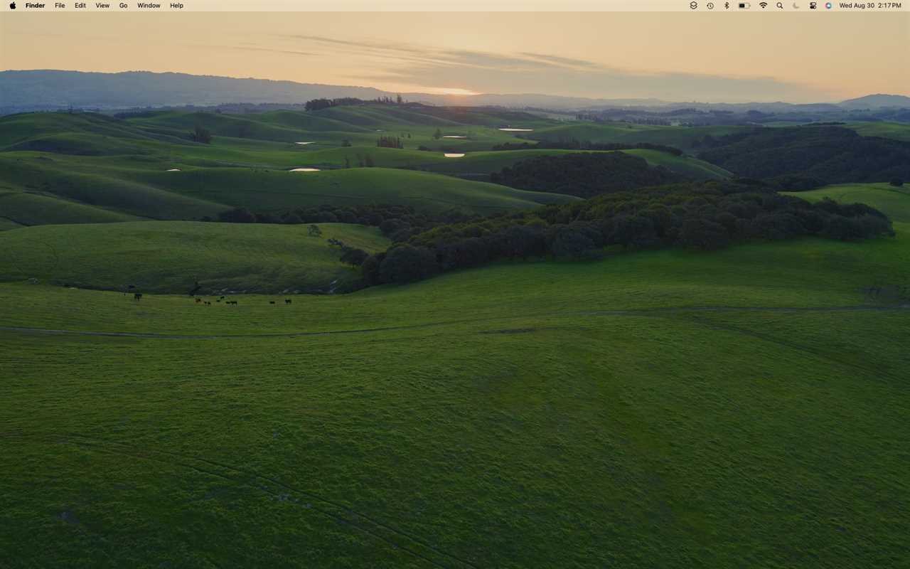 macOS Sonoma wallpaper: Sonoma evening