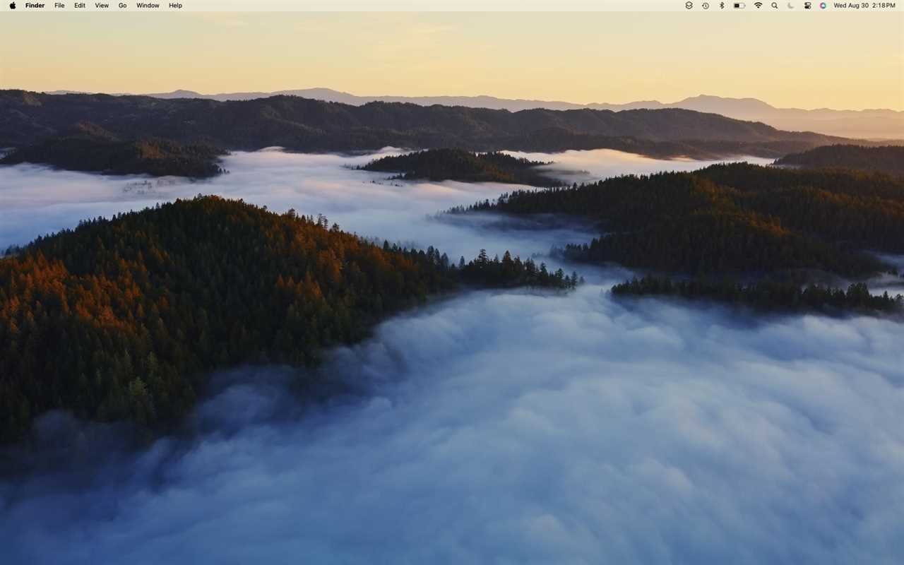 macOS Sonoma wallpaper: Sonoma Clouds