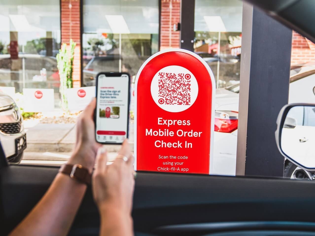 Chick-fil-A drive-thru