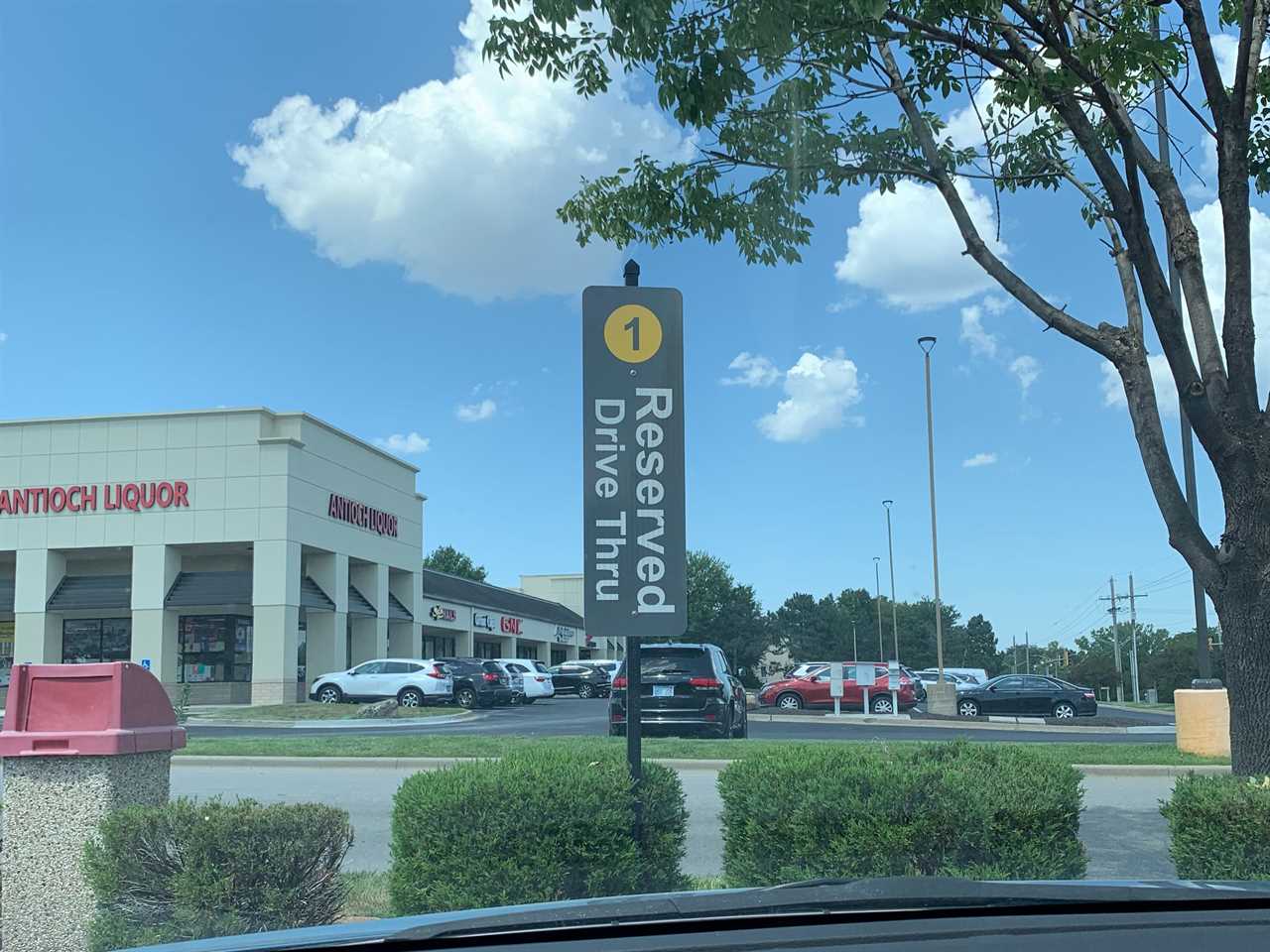 McDonald's parking spot