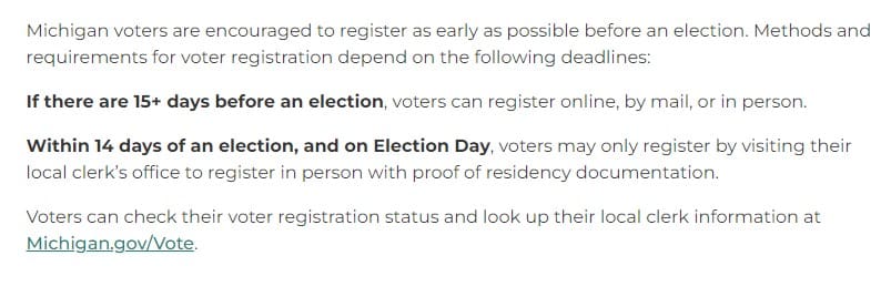 IT WAS NOT JUST GBI STRATEGIES! Multiple MI Clerks Reported Receiving Late Voter Registrations – Include Photos from MI SOS Jocelyn Benson’s Office Marked “PPE” – Delivered Only ONE Day Before Election – What’s Going On?