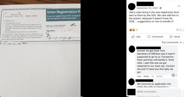 IT WAS NOT JUST GBI STRATEGIES! Multiple MI Clerks Reported Receiving Late Voter Registrations – Include Photos from MI SOS Jocelyn Benson’s Office Marked “PPE” – Delivered Only ONE Day Before Election – What’s Going On?