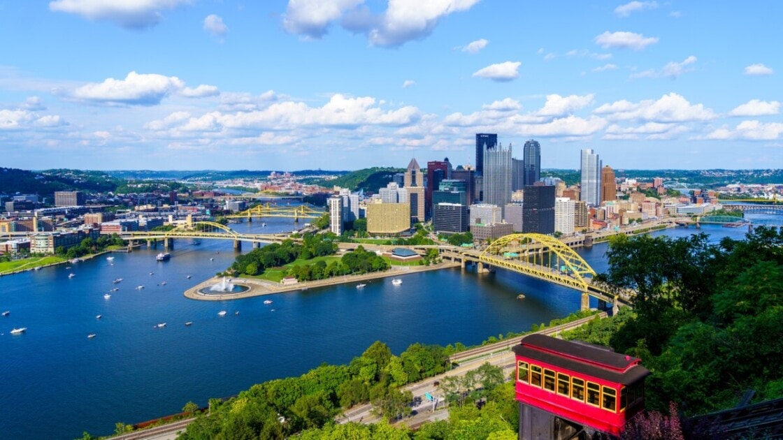 A fun fact about Pittsburgh, PA is that it has a trolley.