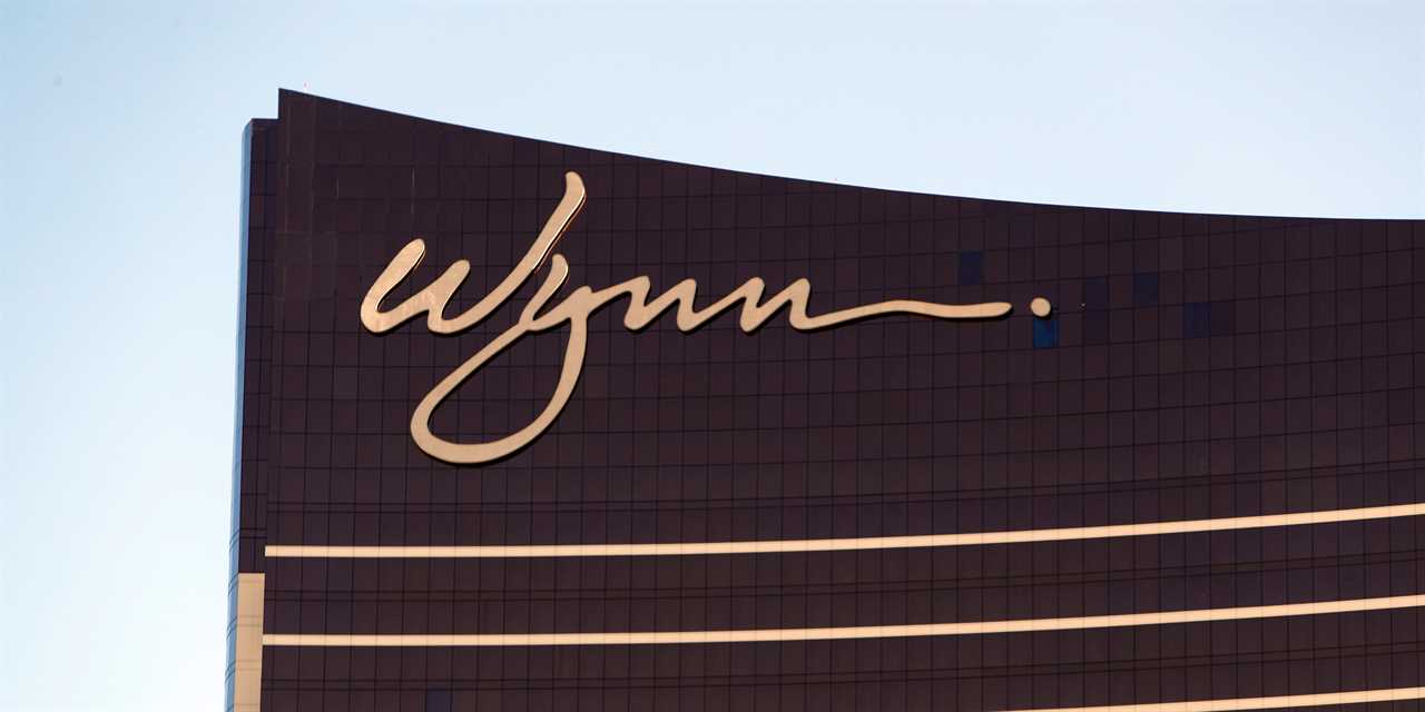 FILE PHOTO: An exterior view Wynn hotel-casino in Las Vegas, Nevada, U.S., February 7, 2018.   REUTERS/Steve Marcus/File Photo