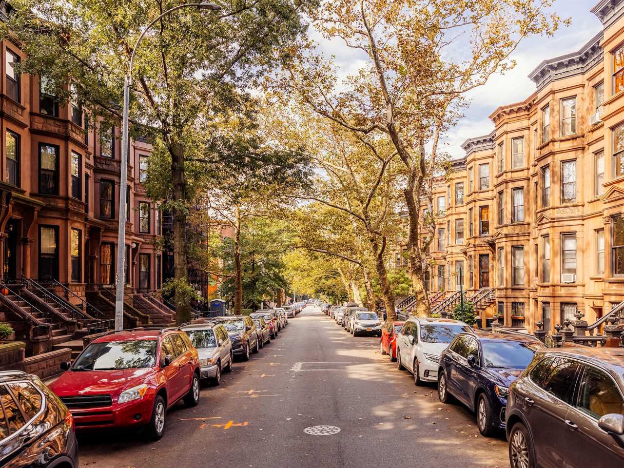 A street in Brooklyn.