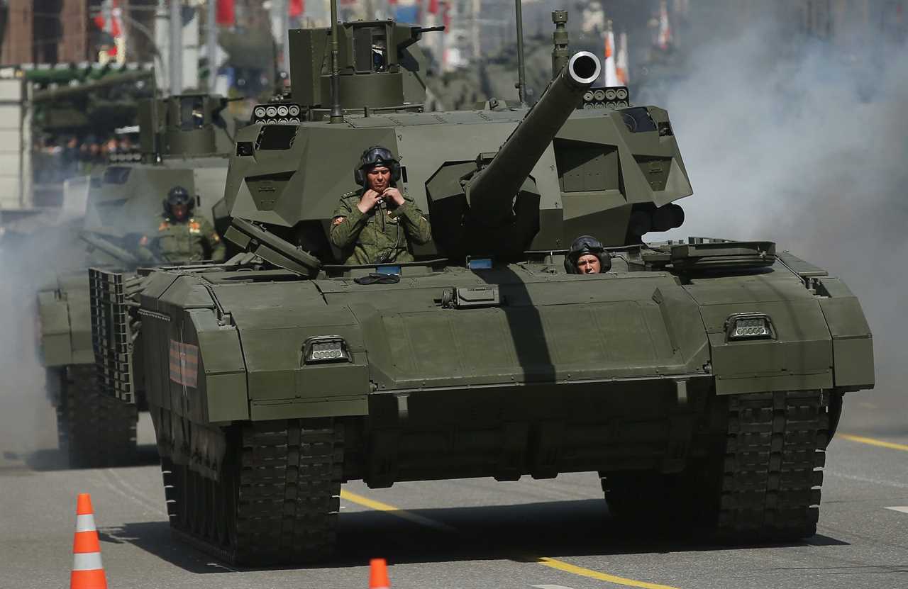 Russia Moscow T-14 Armata tank