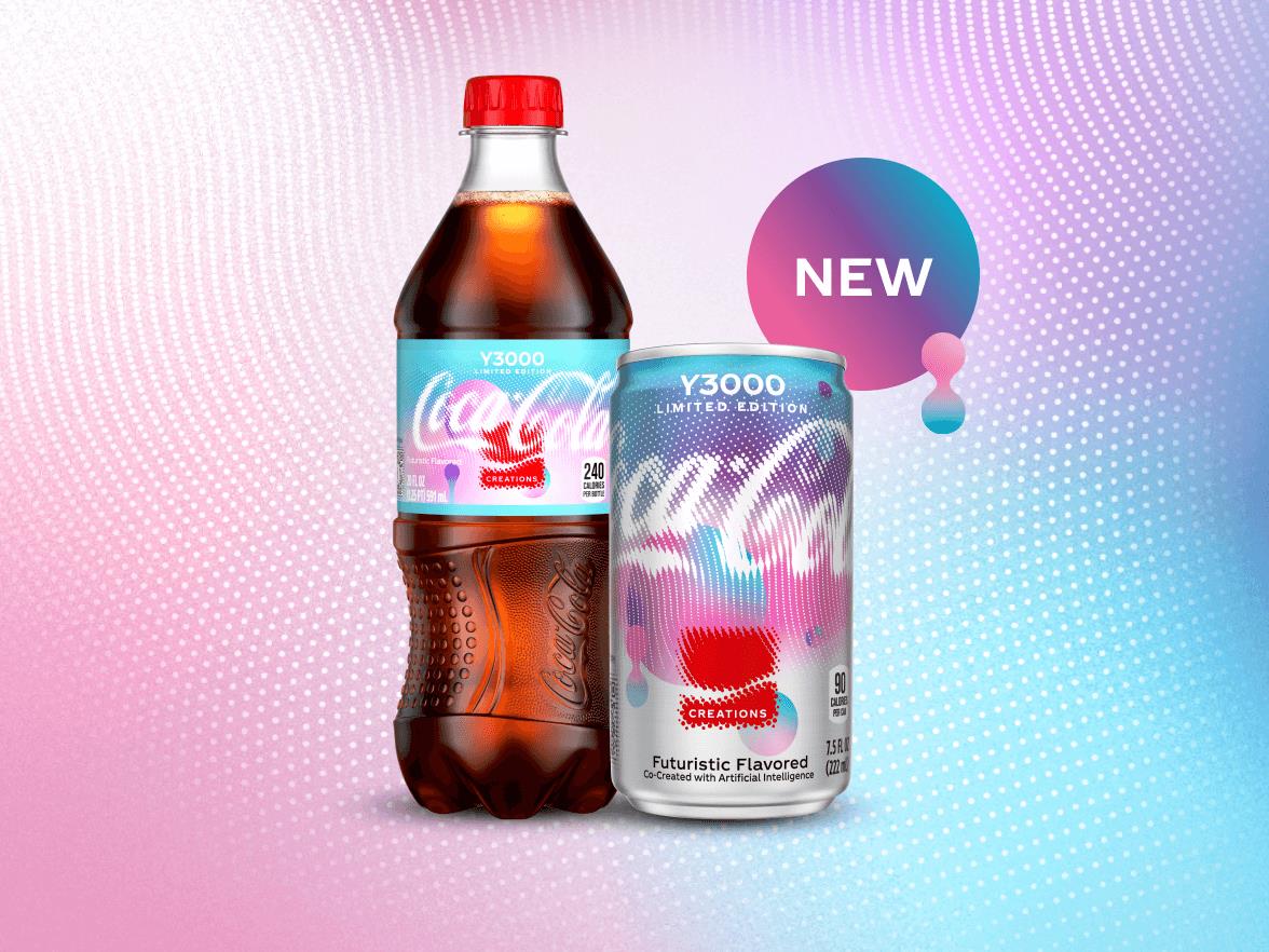 ai-generated soda flavor from Coke