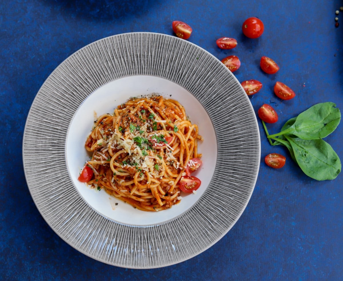 pasta pomodoro at one of the restaurants in naperville