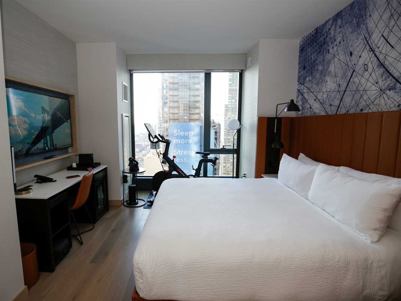 Tempo by Hilton Times Square wellness hotel room