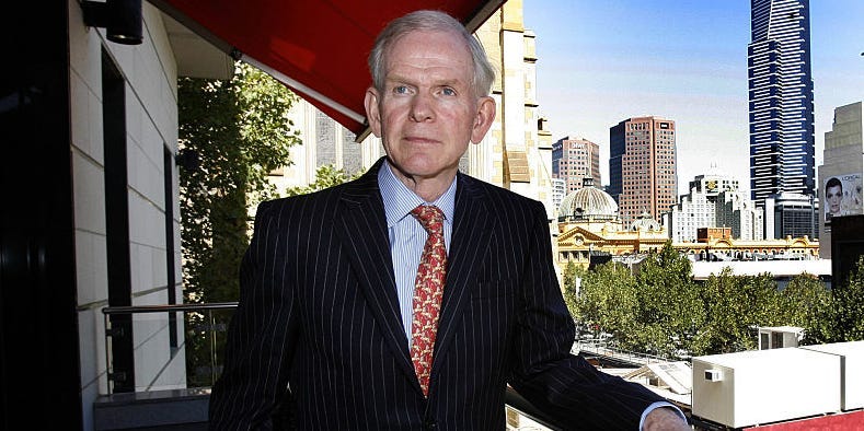 Legendary investor and co-founder of Grantham, Mayo & van Otterloo, Jeremy Grantham