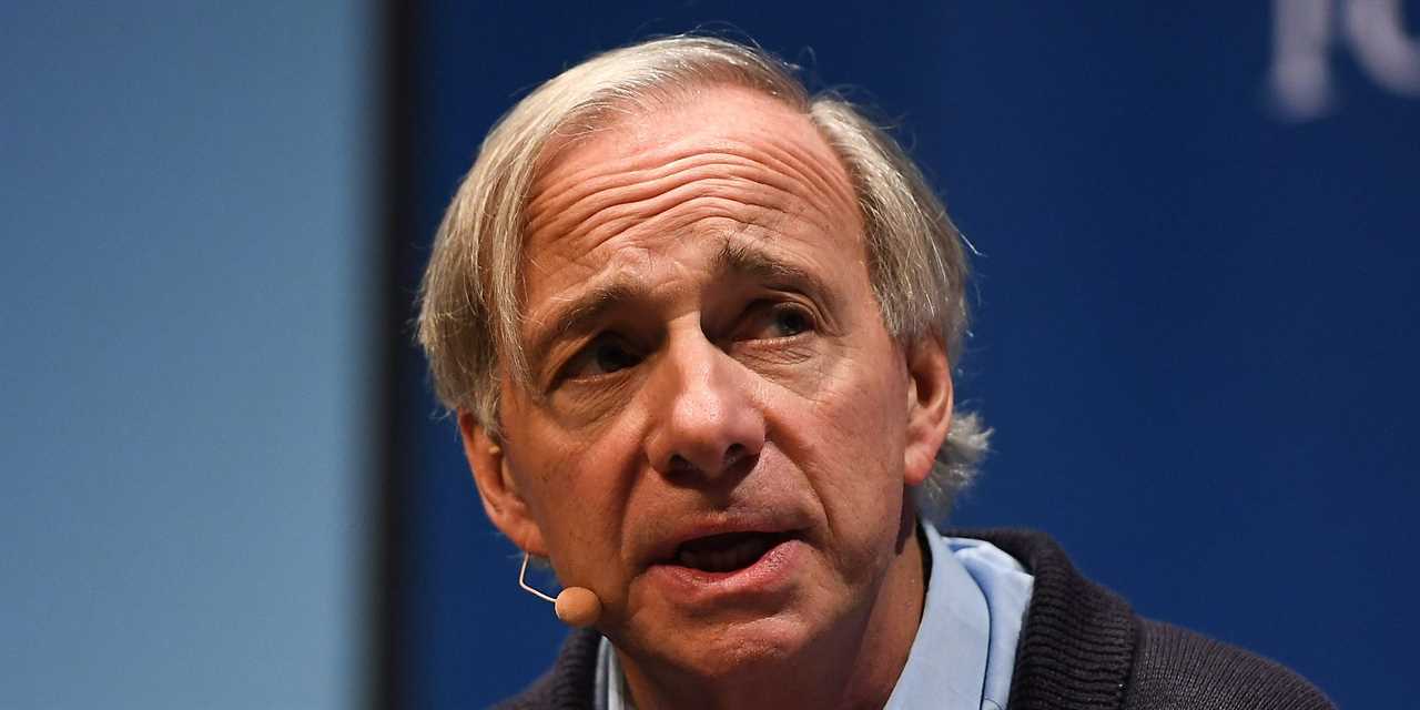 Ray Dalio on the Forum stage during day two of Web Summit 2018.