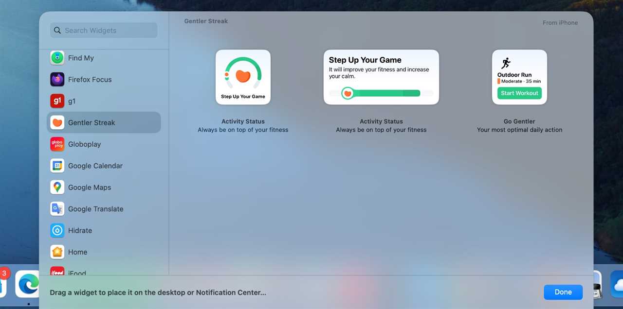 macOS Sonoma brings Mac widgets to your desktop – here’s how to use them