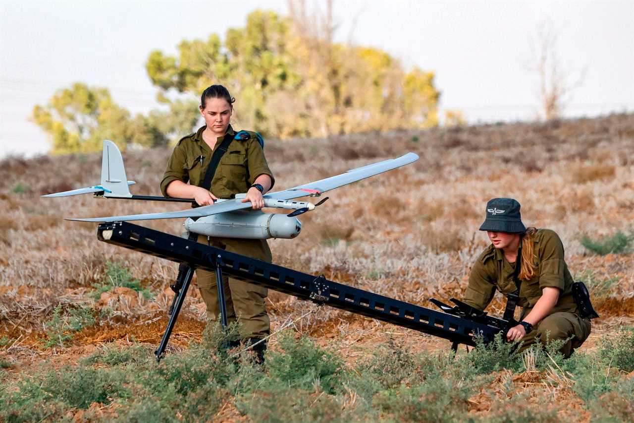 Israel soldiers drone Gaza