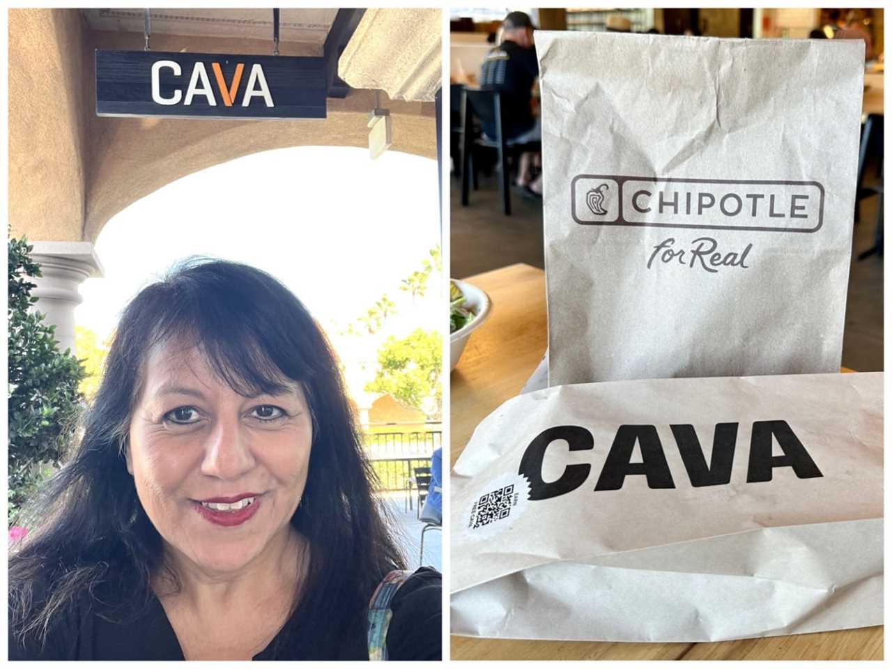 Nancy Luna, Insider food correspondent, compares Chipotle to Cava.