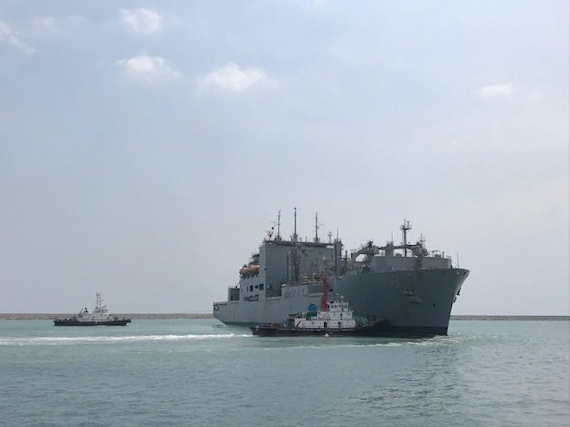 USNS Charles Drew Chennai India