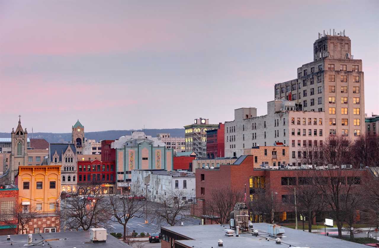 Scranton, Pennsylvania skyline.