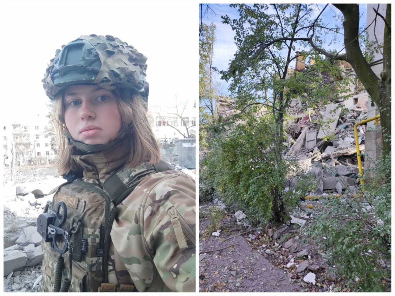 Nika Cherniavksa arrived in Soledar in November as a volunteer combat medic. She told Insider that Soledar's front lines spanned the entire city.