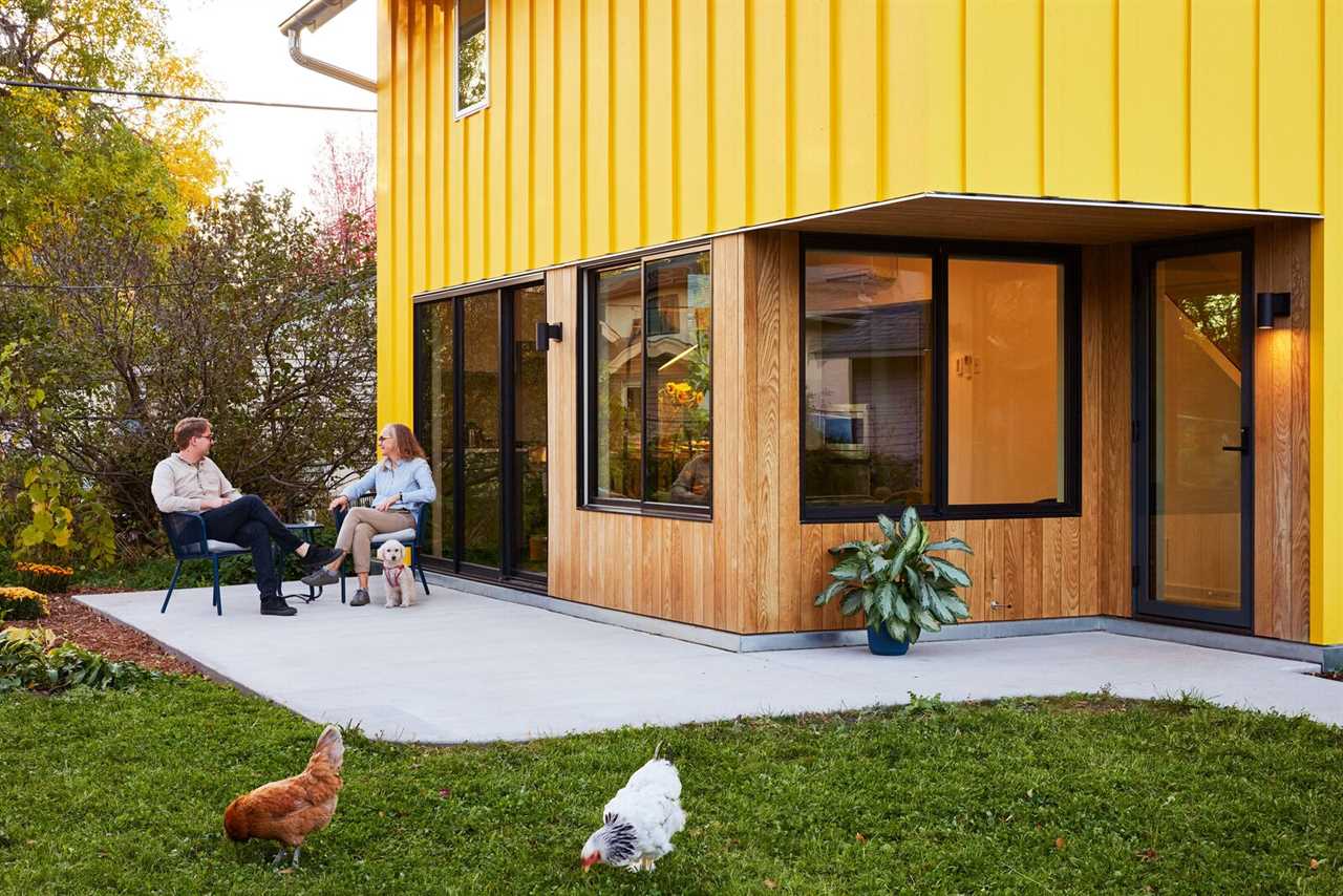 A Canary Yellow ADU Brings a Sense of Community to a Saint Paul, Minnesota, Backyard