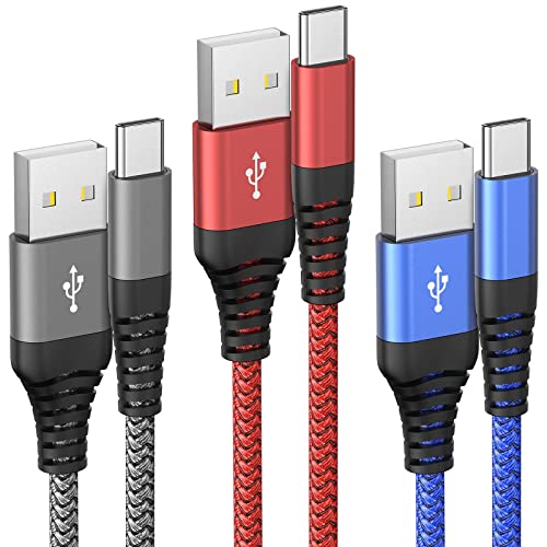 USB C Charger Cable 3Pack 6FT/1.8M USB T...