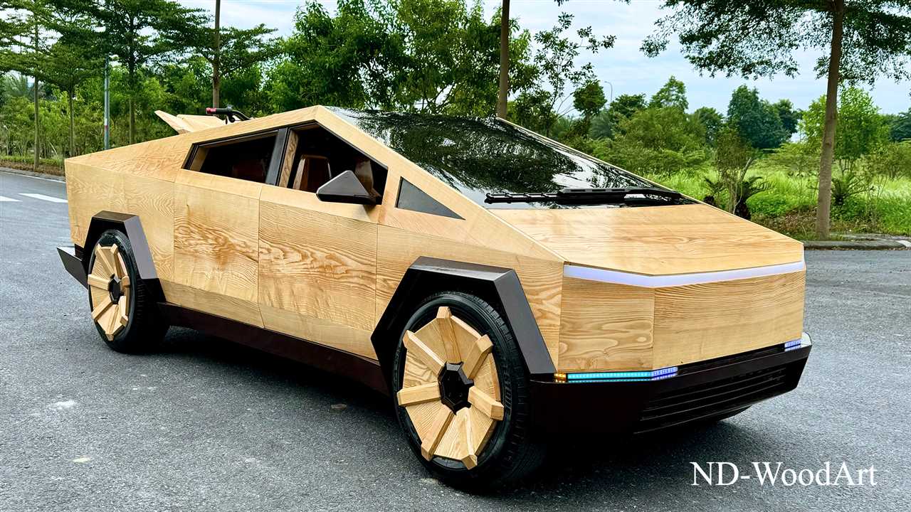 Cybertruck Wooden