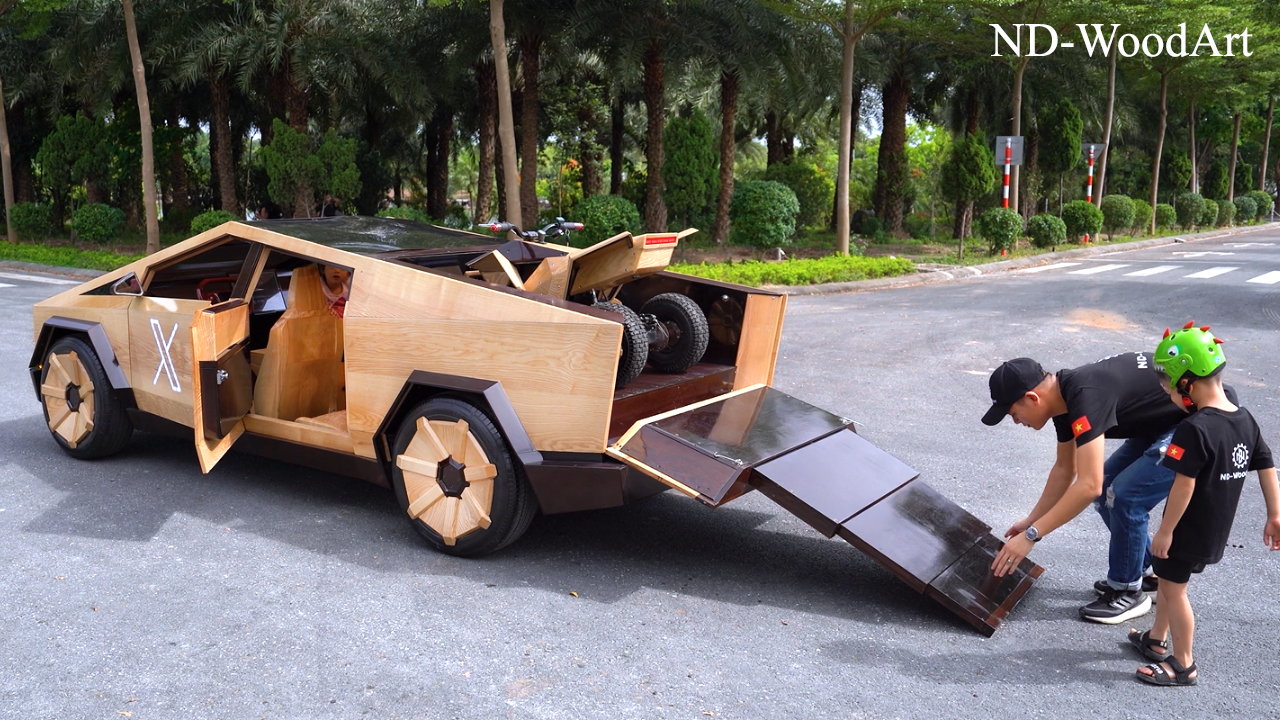 Cybertruck Wooden