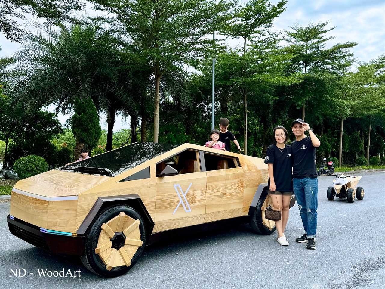 Cybertruck Wooden