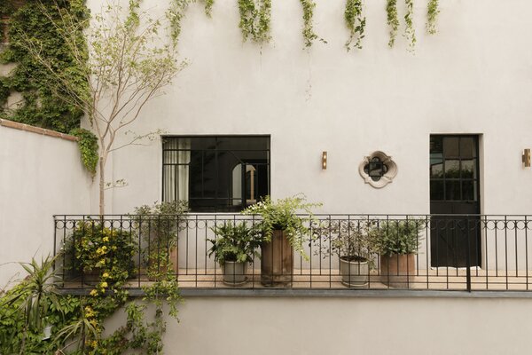 This Lush Courtyard Home in Mexico City Was Once a Mezcaleria