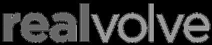 Realvolve logo; a real estate CRM or customer relationship management software
