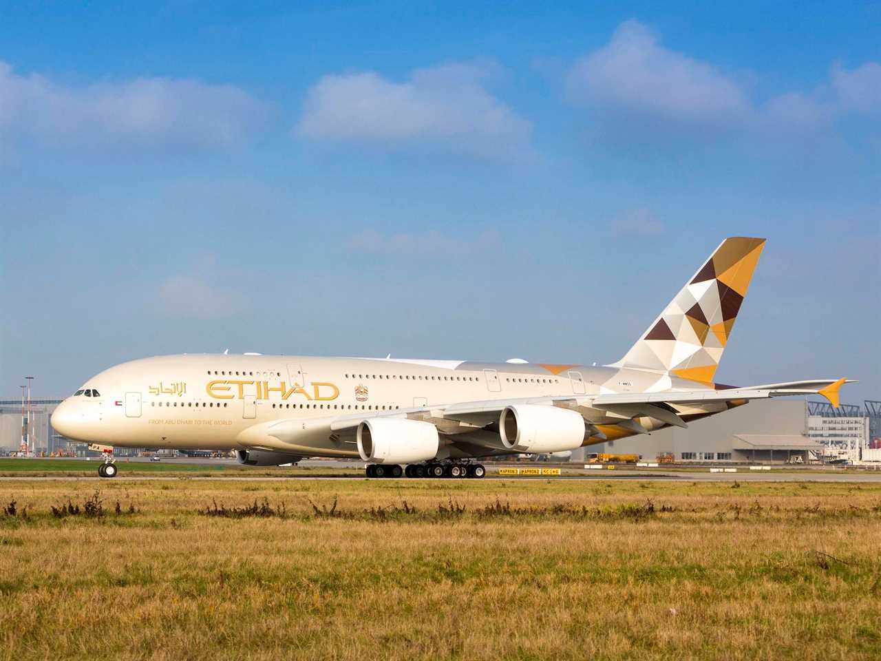 Etihad Airbus A380