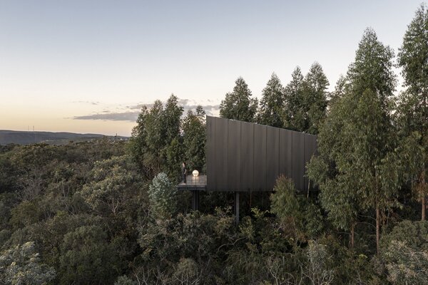 Giant Sliding Doors Reveal an Epic Treetop View at This Brazilian Retreat