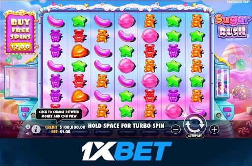 Sweet Adventure with Sugar Rush Slot at 1XBet